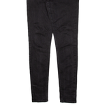 LEVI'S 710 BIG E Womens Jeans Black Slim Skinny W28 L30