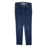 LEVI'S 711 Womens Jeans Blue Slim Skinny W28 L27