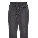 LEVI'S 710 Womens Jeans Black Slim Skinny W25 L28
