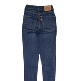LEVI'S Mile High Womens Jeans Blue Slim Skinny W24 L32