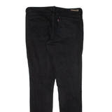 LEVI'S Mid Rise Womens Jeans Black Slim Skinny W31 L30