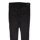 LEVI'S Womens Jeans Black Slim Skinny W36 L32