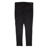 LEVI'S Womens Jeans Black Slim Skinny W36 L32