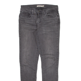 LEVI'S 710 Womens Jeans Grey Slim Skinny W27 L30