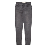 LEVI'S 710 Womens Jeans Grey Slim Skinny W27 L30