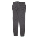 LEVI'S 710 Womens Jeans Grey Slim Skinny W27 L30