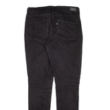LEVI'S Womens Jeans Black Slim Skinny W28 L29