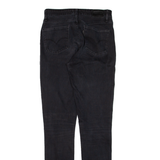LEVI'S 721 High Rise Womens Jeans Black Slim Skinny W28 L32