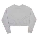 NIKE Cropped Womens Sweatshirt Grey M