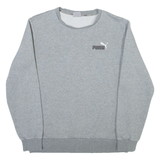 PUMA Mens Sweatshirt Grey M