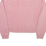 LEVI'S Cropped Womens Sweatshirt Pink XS
