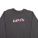 LEVI'S Womens Sweatshirt Grey 2XL