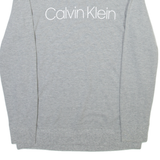 CALVIN KLEIN Lightweight Mens Sweatshirt Grey S