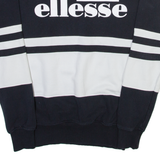 ELLESSE Womens Sweatshirt Black UK 8