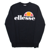 ELLESSE Womens Sweatshirt Black UK 8