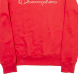 CHAMPION Mens Sweatshirt Red M