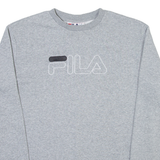 FILA Mens Sweatshirt Grey M