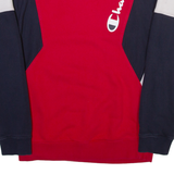 CHAMPION Mens Sweatshirt Red XS