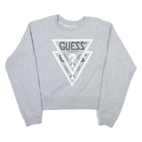 GUESS Womens Sweatshirt Grey M