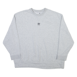 ADIDAS ORIGINALS Womens Sweatshirt Grey UK 16