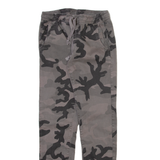 URBAN CLASSICS Camo Jogger Style Mens Trousers Grey Relaxed Tapered W24 L29