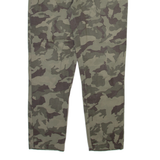 VERT DE RANGE Camo Womens Trousers Green Relaxed Tapered W32 L29