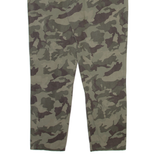 VERT DE RANGE Camo Womens Trousers Green Relaxed Tapered W32 L29