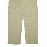 SALEWA Detachable Legs Mens Trousers Beige Regular Straight W32 L32
