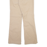 TEDDY'S Womens Corduroy Trousers Cream Regular Bootcut W28 L31
