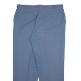 CLASSIC MAN Mens Trousers Blue Relaxed Straight W38 L31