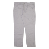 DENIM CO Mens Trousers Grey Regular Straight W36 L30