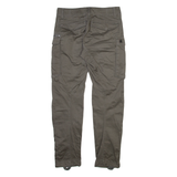 G-STAR Mens Trousers Grey Regular Tapered W28 L32