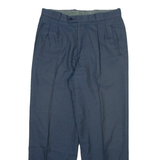 Mens Trousers Blue Regular Straight W30 L28
