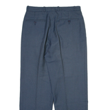 Mens Trousers Blue Regular Straight W30 L28