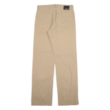 BOSS Mens Trousers Beige Regular Straight W33 L34