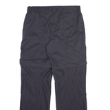 INOC Detachable Legs Mens Trousers Grey Regular Straight W32 L32