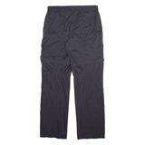 INOC Detachable Legs Mens Trousers Grey Regular Straight W32 L32
