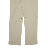 OCK Cargo Mens Trousers Beige Regular Straight W34 L33