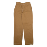 DICKIES 874 Workwear Mens Trousers Brown Regular Straight W28 L31