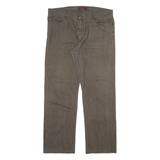 MARLBORO Mens Trousers Grey Regular Straight W42 L34