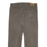 MARLBORO Mens Trousers Grey Regular Straight W42 L34