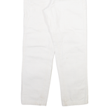 DICKIES Carpenter Mens Trousers White Regular Straight W26 L28