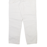 DICKIES Carpenter Mens Trousers White Regular Straight W26 L28