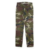 CARHARTT Mens Trousers Green Slim Straight W28 L33