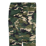 Camo Cargo Mens Trousers Green Regular Straight W34 L27