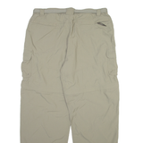DAKAR Detachable Legs Mens Trousers Beige Relaxed Straight W36 L32