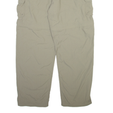 DAKAR Detachable Legs Mens Trousers Beige Relaxed Straight W36 L32