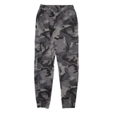 URBAN CLASSICS Camo Cargo Mens Trousers Grey Regular Tapered W26 L30
