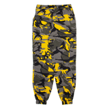 Camo Cargo Womens Trousers Orange Regular Tapered W26 L28