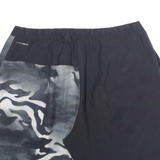 REEBOK Mens Sports Shorts Black Camouflage XL W34